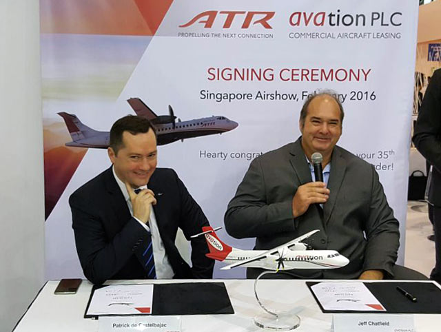 $130 million aircraft contract with ATR