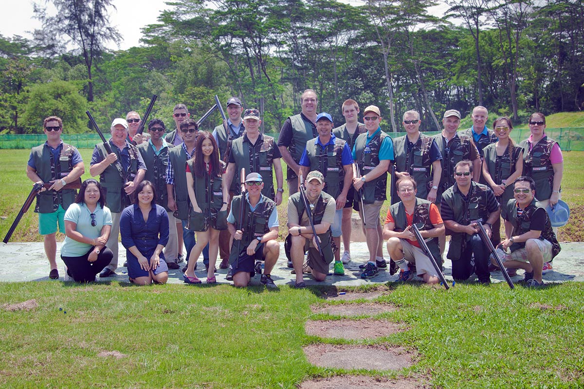 istat Clays shooting - group photo